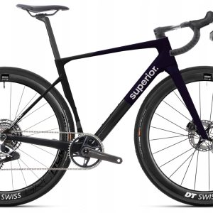 Rower karbonowy gravel Superior XR 9.9 GR black 56cm RED XPLR AXS 1x13