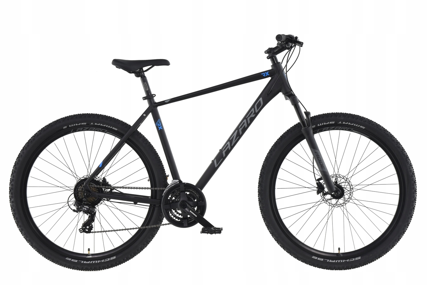 Rower MTB LAZARO RX KOŁA 29 ALUMINIOWY 21 CZARNY HYDRAULIKA SHIMANO